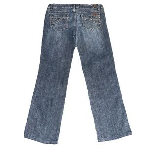 7 For All Man Kind Jeans Women’s A Pocket Relaxed Fit  Denim Sz 30